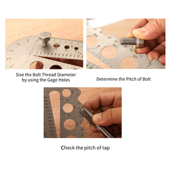 MULTI FUNCTION GAUGE WITH TAPER GAUGE REMAX TOOLSREMAX TOOLS
